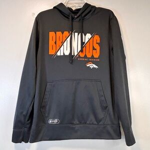 New‎ Era NFL Apparel Denver Broncos Gray Hoodie Men’s Size Medium